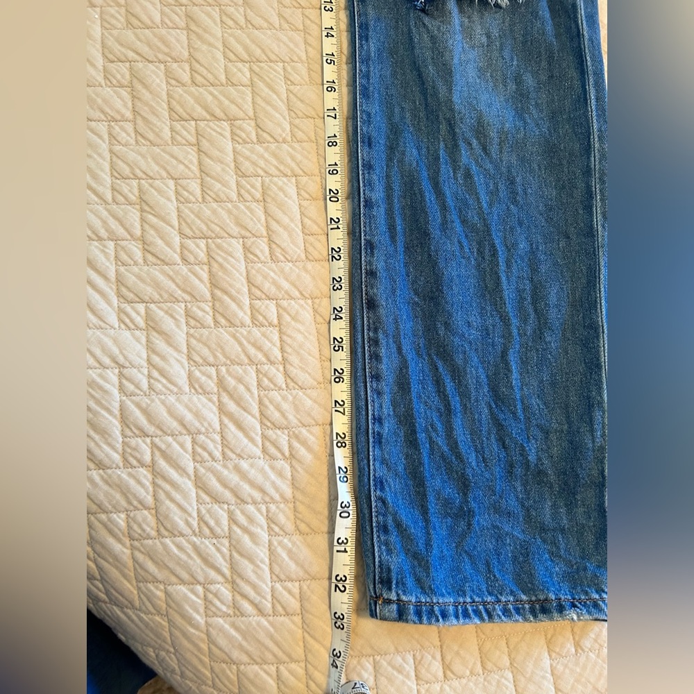 Insane Gene High Rise Straight Distressed Jeans - Picture 6 of 12
